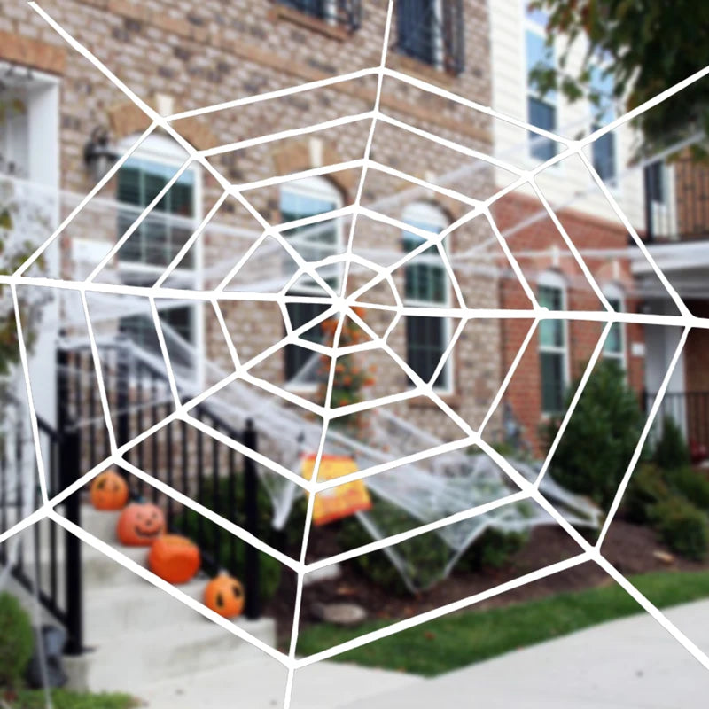 Halloween Giant Spider Web Decoration