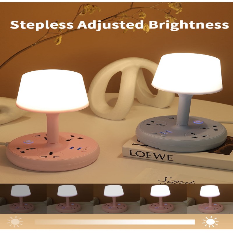 Desktop smart multi-function lamp socket - with remote Images